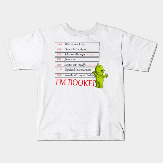 I'm Booked Kids T-Shirt by ImSomethingElse